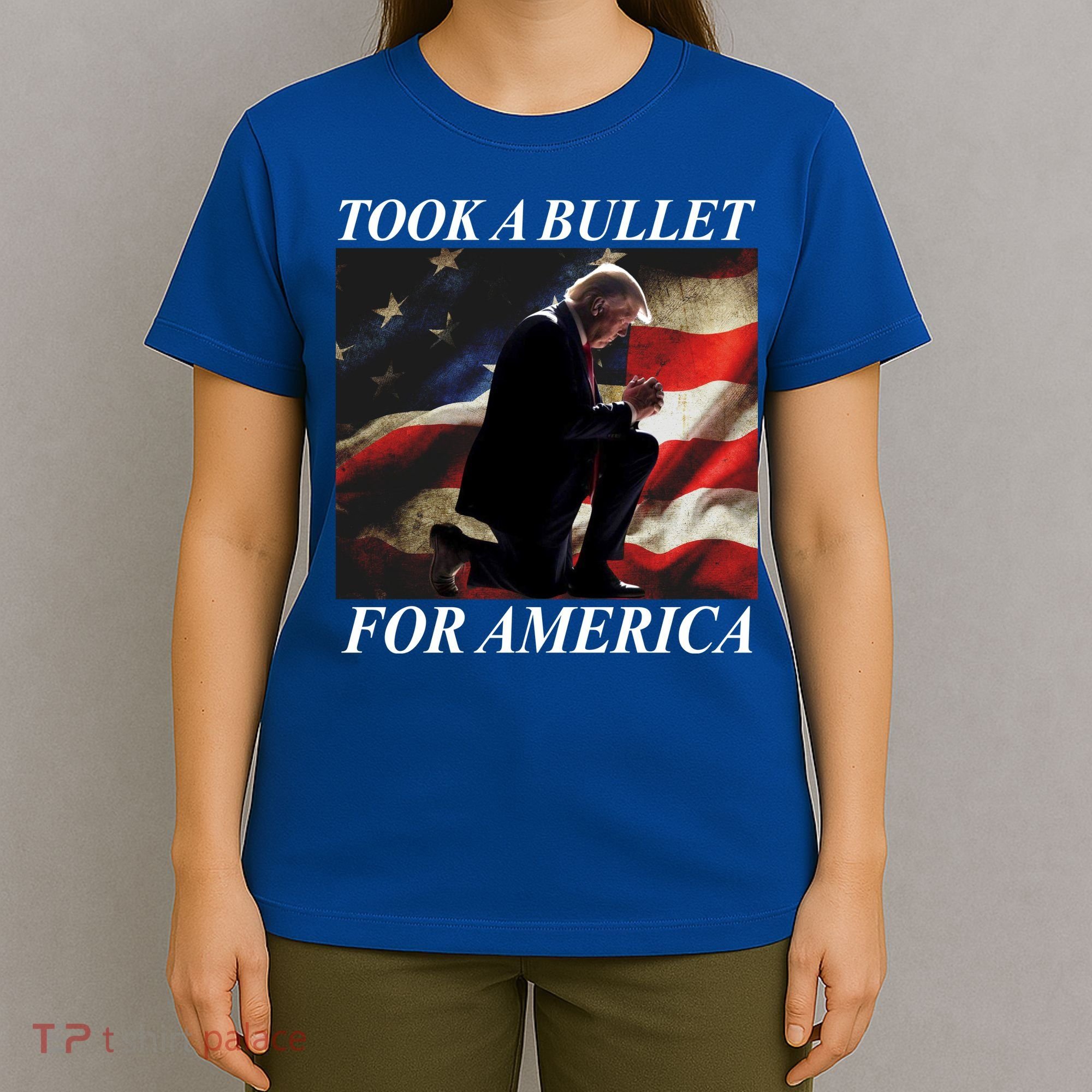 Took A Bullet For America Donald Trump Usa T-Shirt