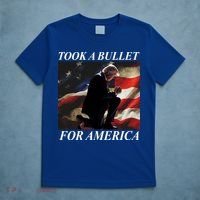 Took A Bullet For America Donald Trump Usa T-Shirt thumb 5