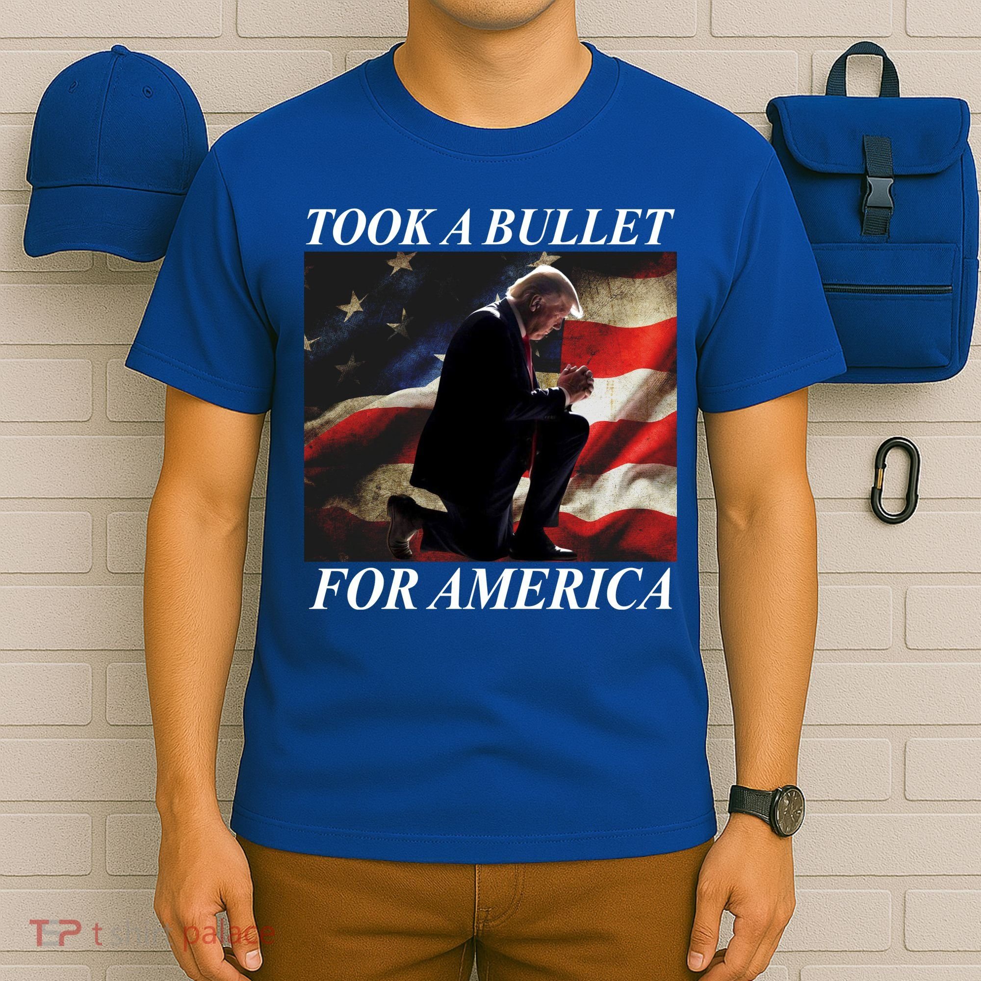 Took A Bullet For America Donald Trump Usa T-Shirt
