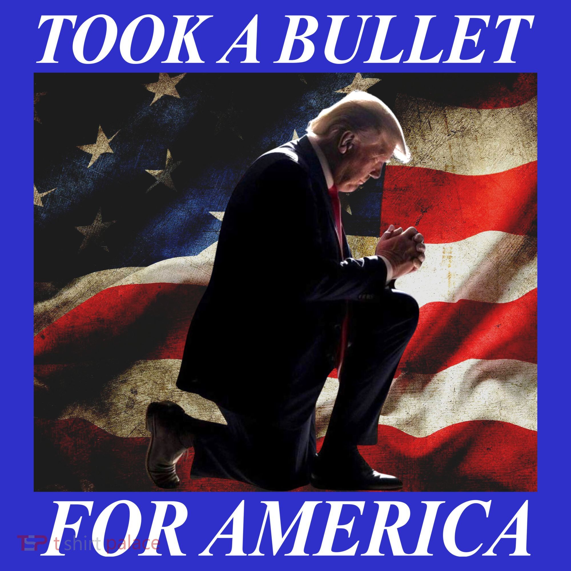 Took A Bullet For America Donald Trump Usa T-Shirt