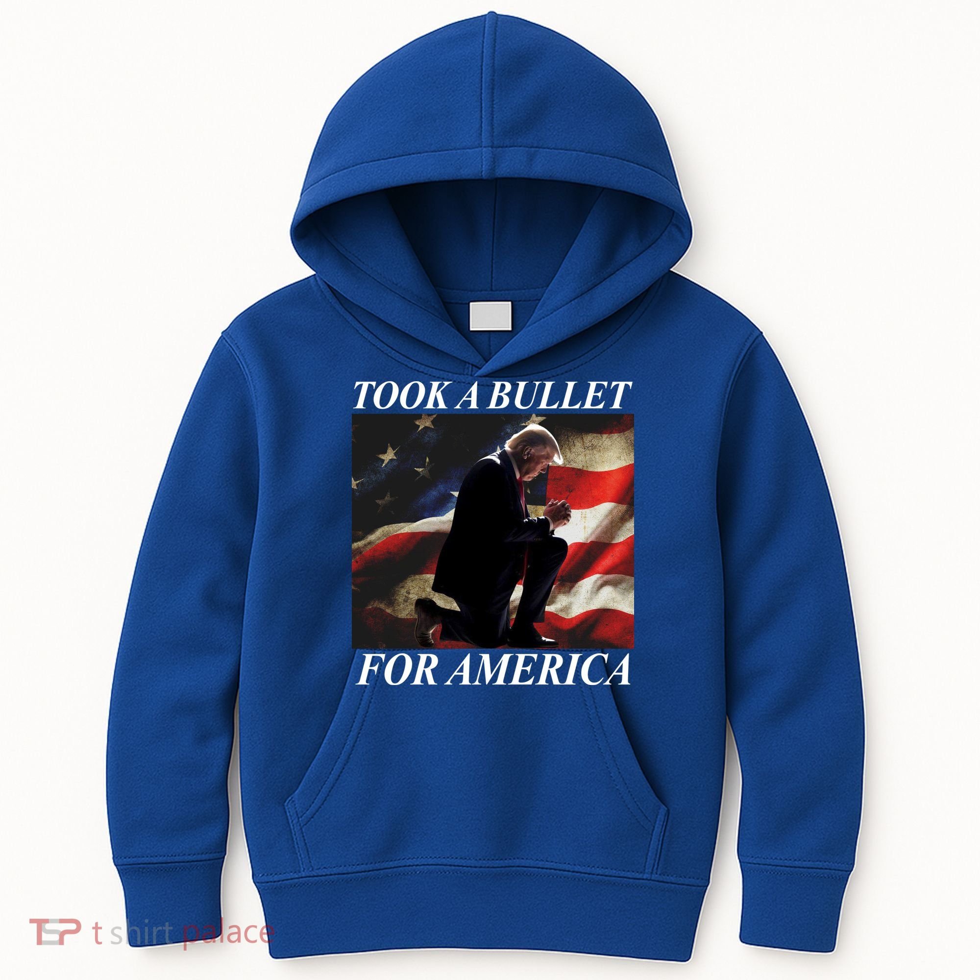 Took A Bullet For America Donald Trump Usa Kids Hoodie