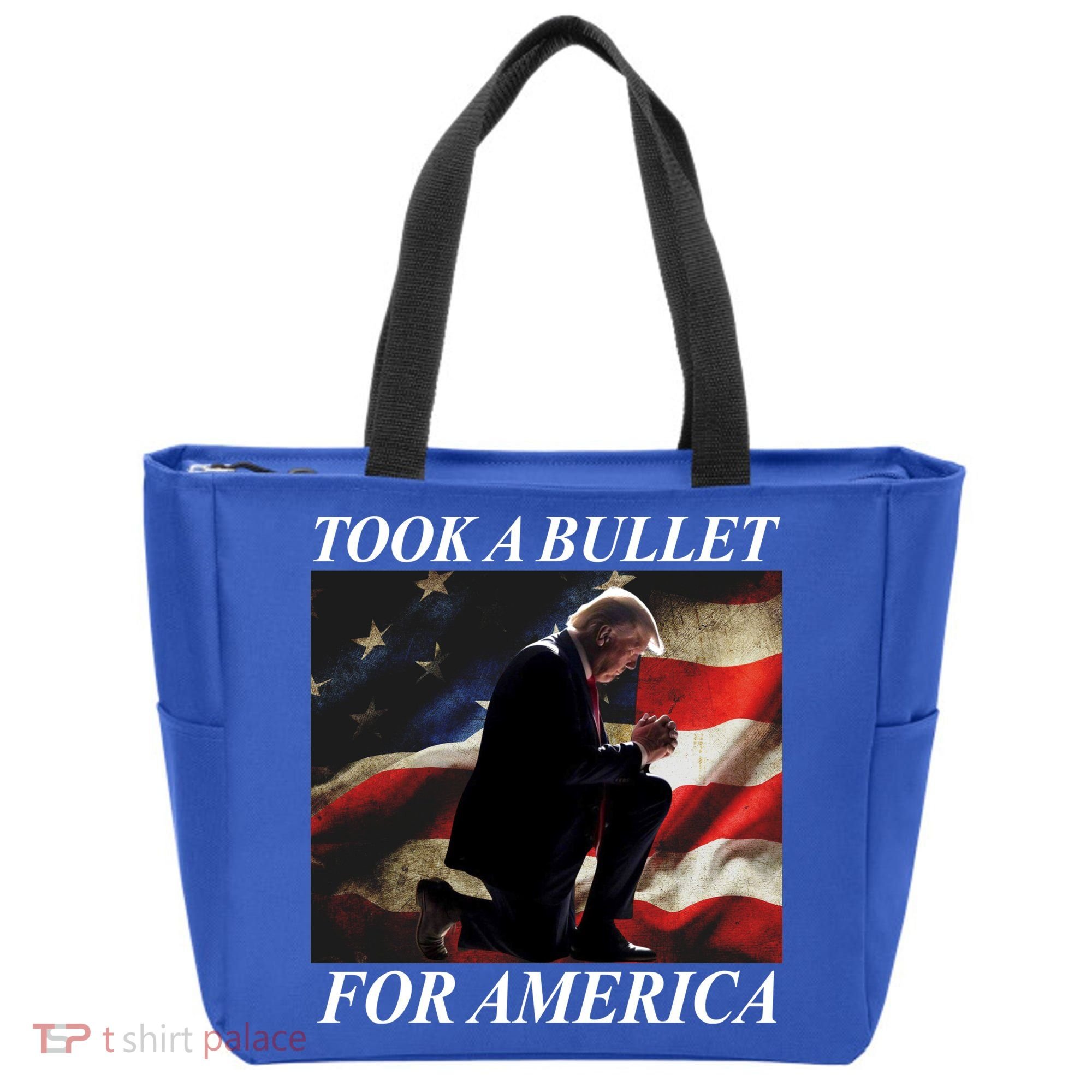 Took A Bullet For America Donald Trump Usa Tote Bag
