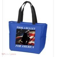 Took A Bullet For America Donald Trump Usa Tote Bag thumb 3