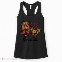 Twice As Cute Mom And Daughter Women's Tank Top thumb 0
