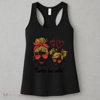 Twice As Cute Mom And Daughter Women's Tank Top thumb 3