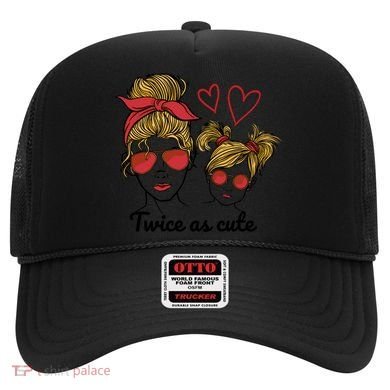 Twice As Cute Mom And Daughter Hat