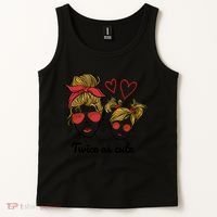 Twice As Cute Mom And Daughter Tank Top thumb 2