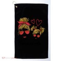 Twice As Cute Mom And Daughter Golf Towel thumb 0