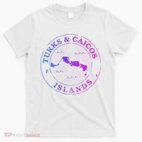 Turks And Caicos Islands Colorful Vacation Souvenir Cruise T-Shirt thumb 0