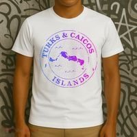 Turks And Caicos Islands Colorful Vacation Souvenir Cruise T-Shirt thumb 3