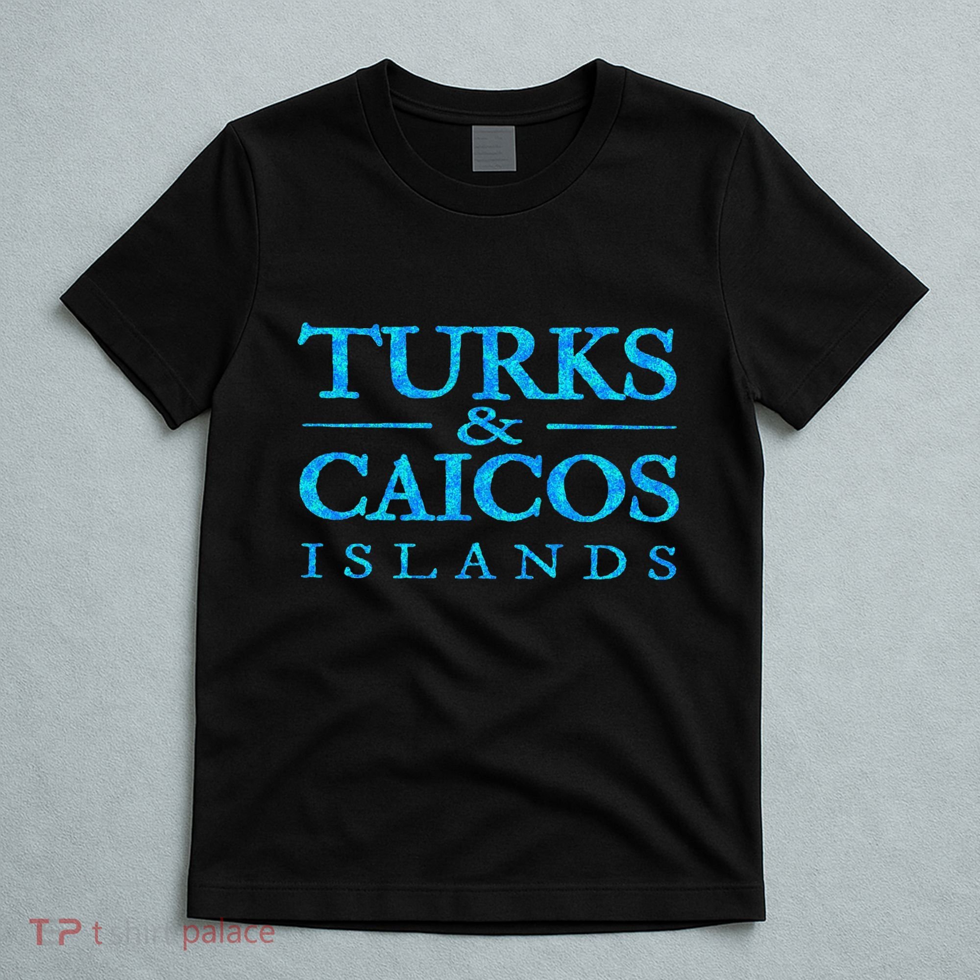 Turks And Caicos Islands Retro Colorful T-Shirt