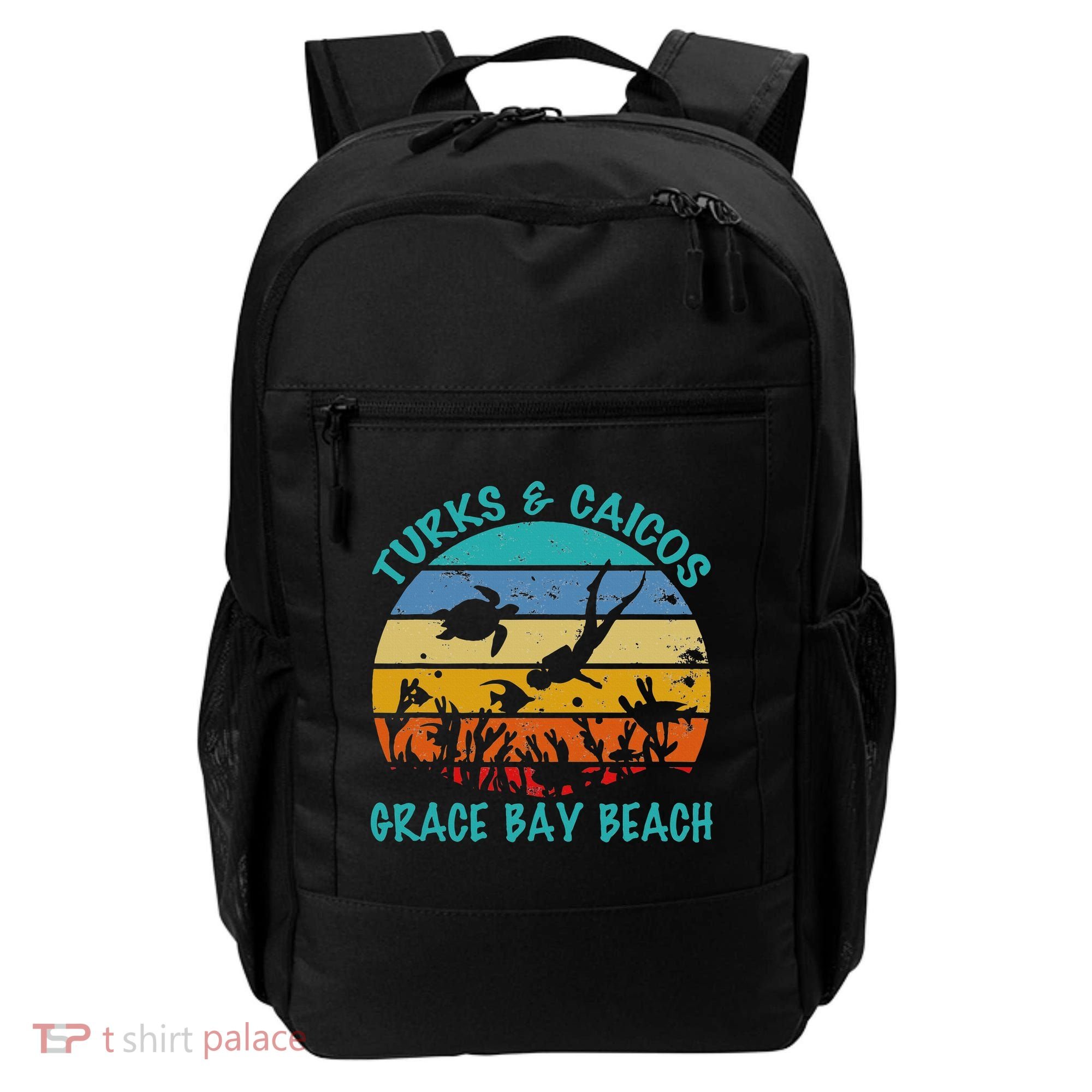 Turks And Caicos Islands West Indies Grace Bay Beach Backpack