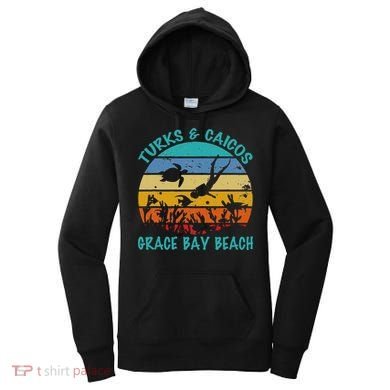 Turks And Caicos Islands West Indies Grace Bay Beach Women's Hoodie