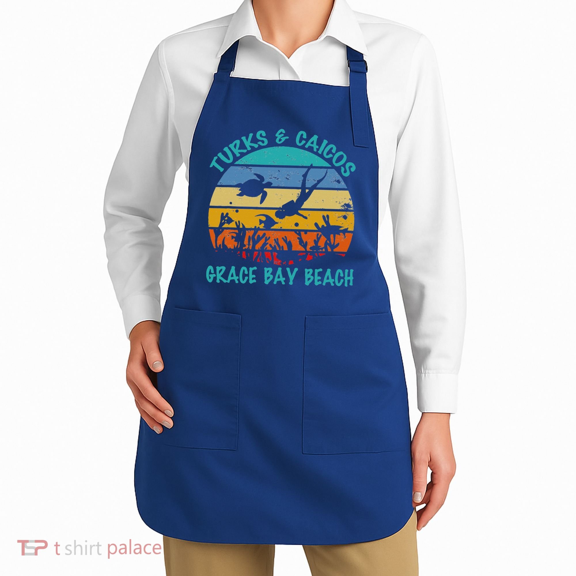 Turks And Caicos Islands West Indies Grace Bay Beach Apron