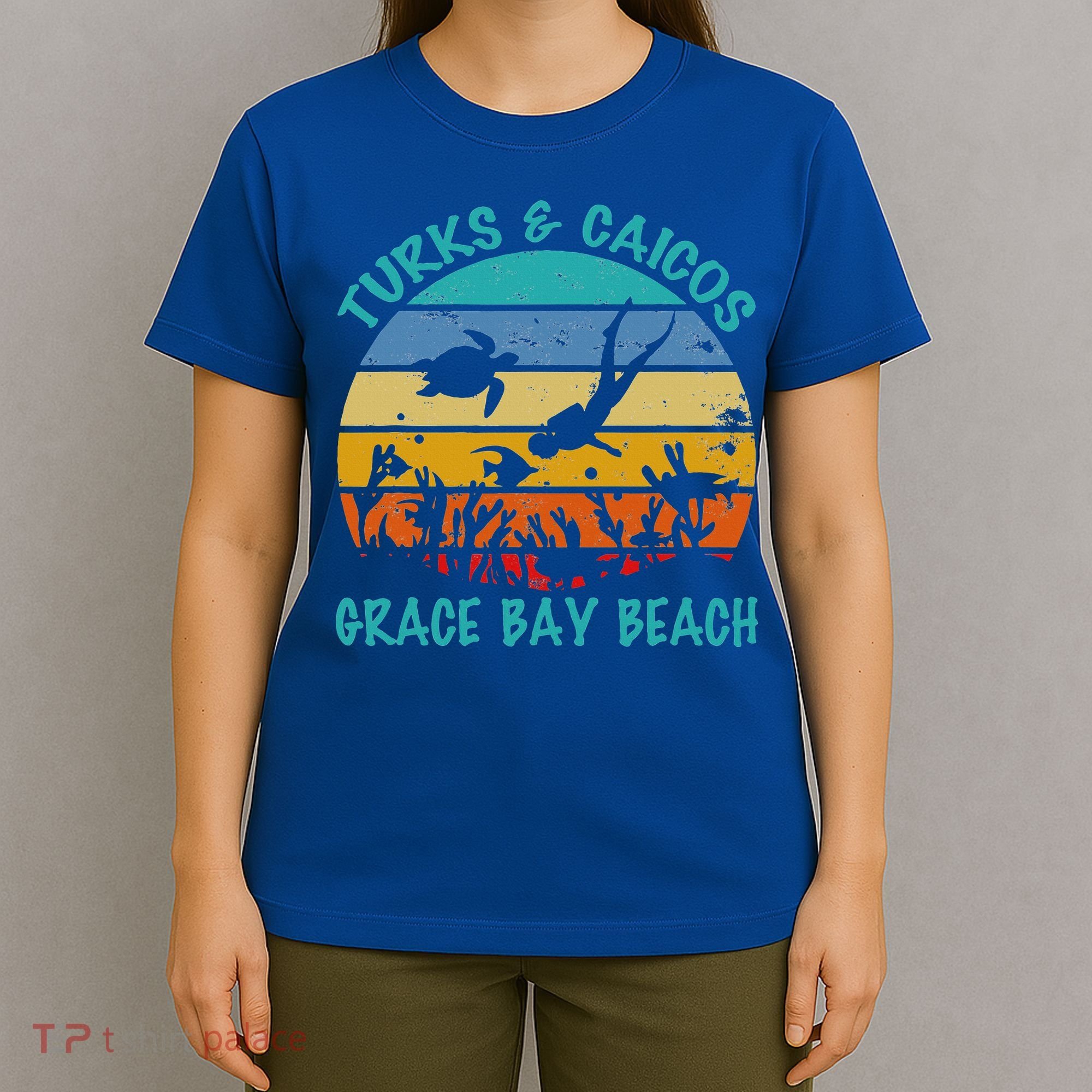 Turks And Caicos Islands West Indies Grace Bay Beach T-Shirt