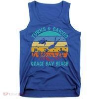 Turks And Caicos Islands West Indies Grace Bay Beach Tank Top thumb 0