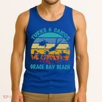 Turks And Caicos Islands West Indies Grace Bay Beach Tank Top thumb 3