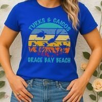 Turks And Caicos Islands West Indies Grace Bay Beach Women's T-Shirt thumb 2