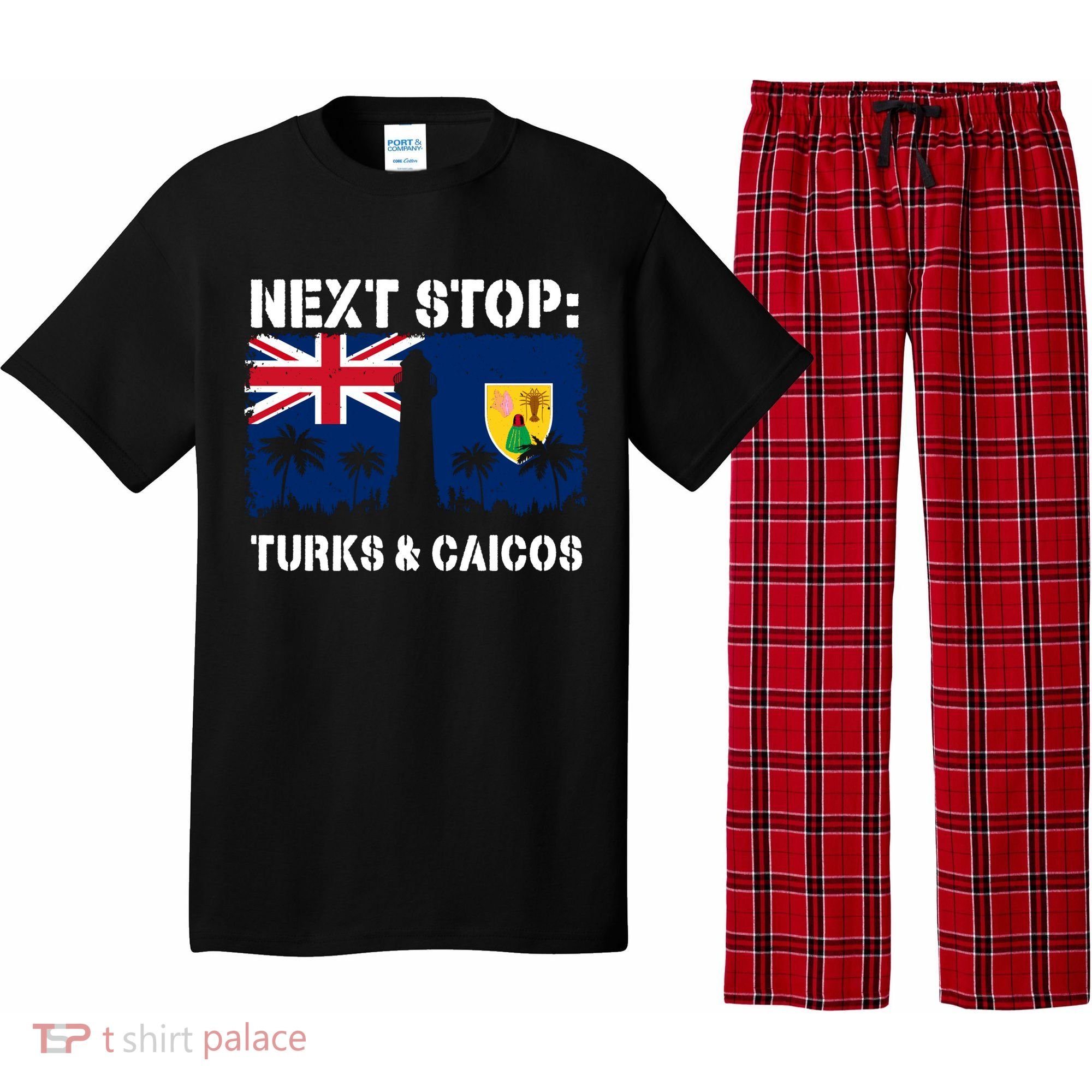 Turks And Caicos Summer Vacation Trip Next Stop Vacay Vibes Gift Pajama Set