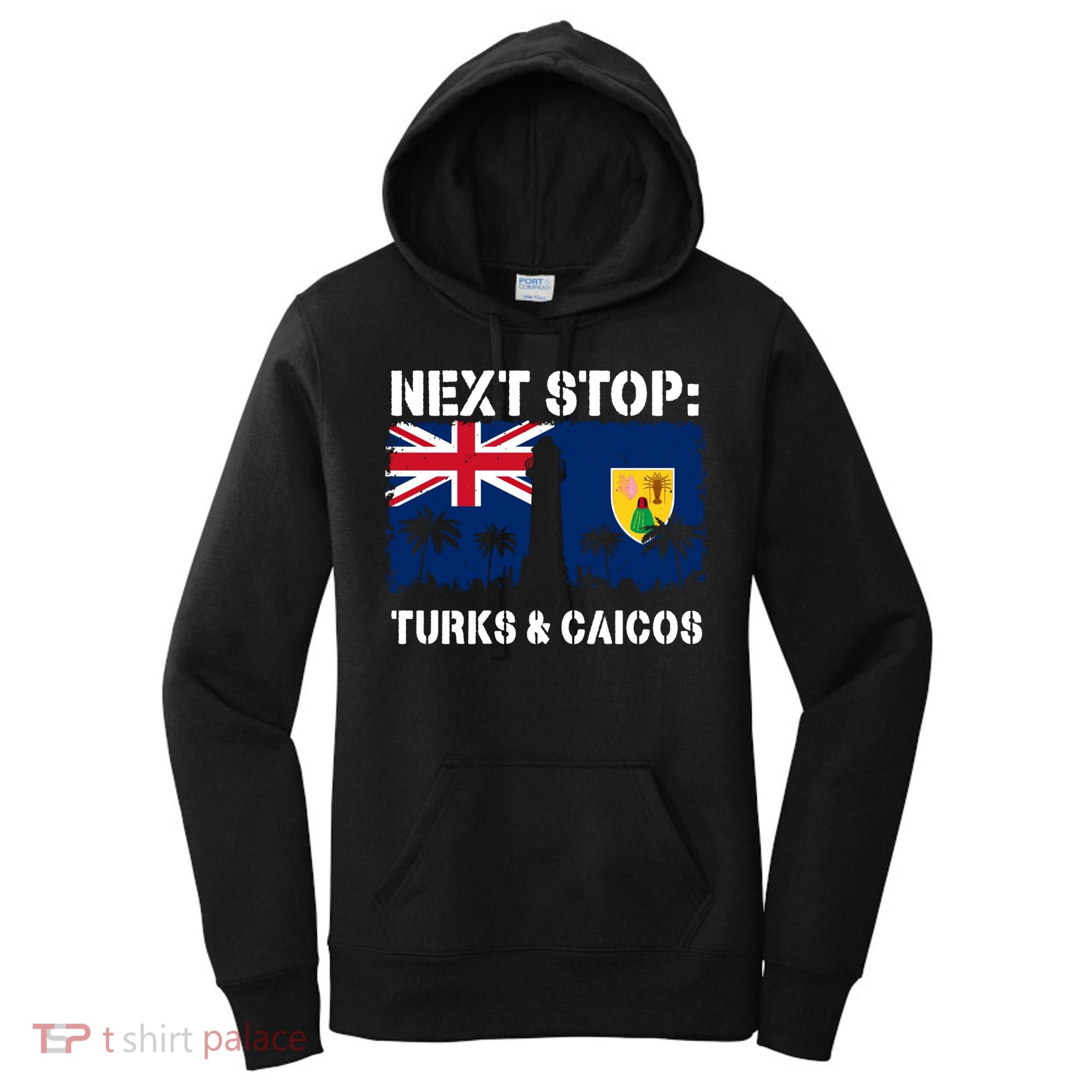 Turks And Caicos Summer Vacation Trip Next Stop Vacay Vibes Gift Women's Hoodie