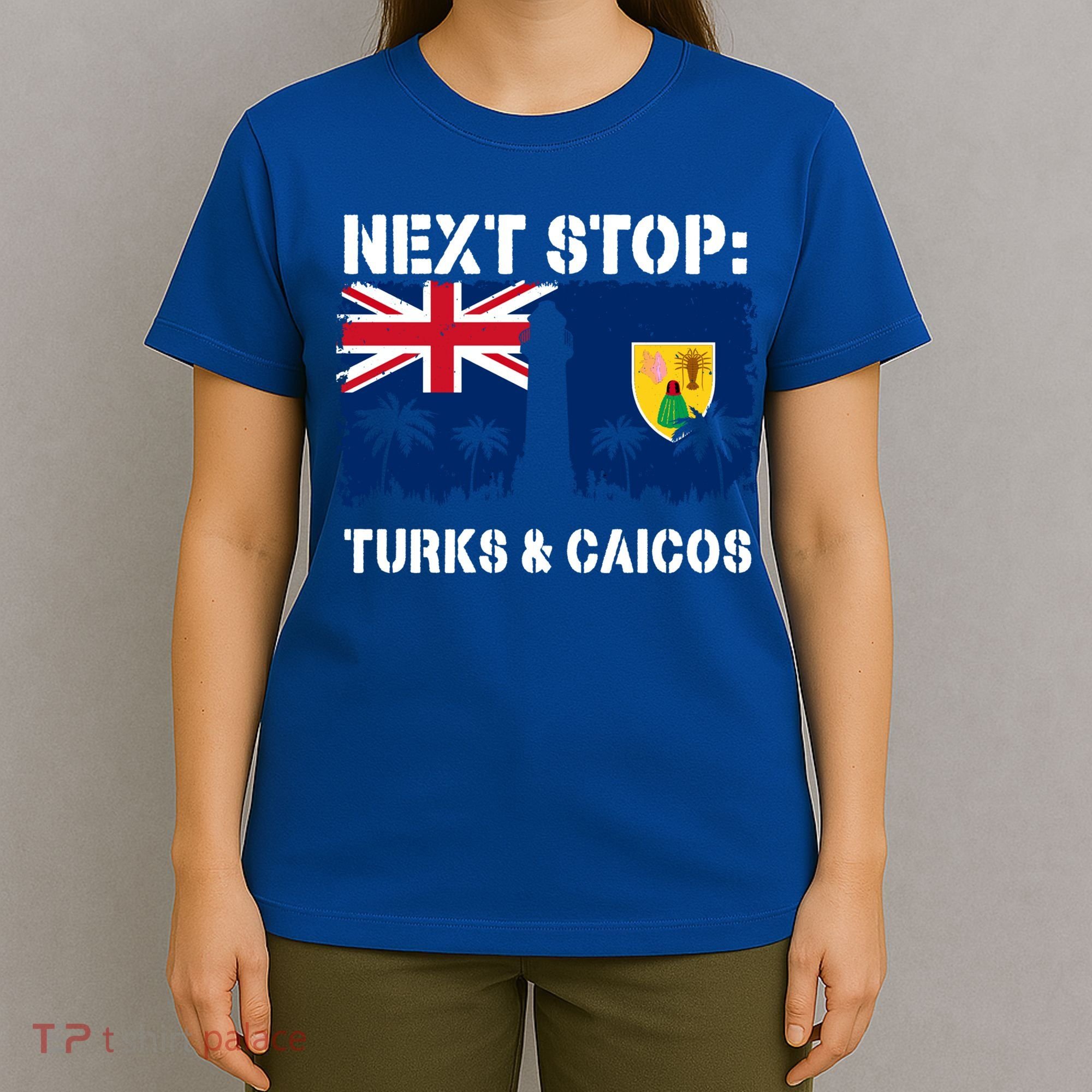 Turks And Caicos Summer Vacation Trip Next Stop Vacay Vibes Gift T-Shirt