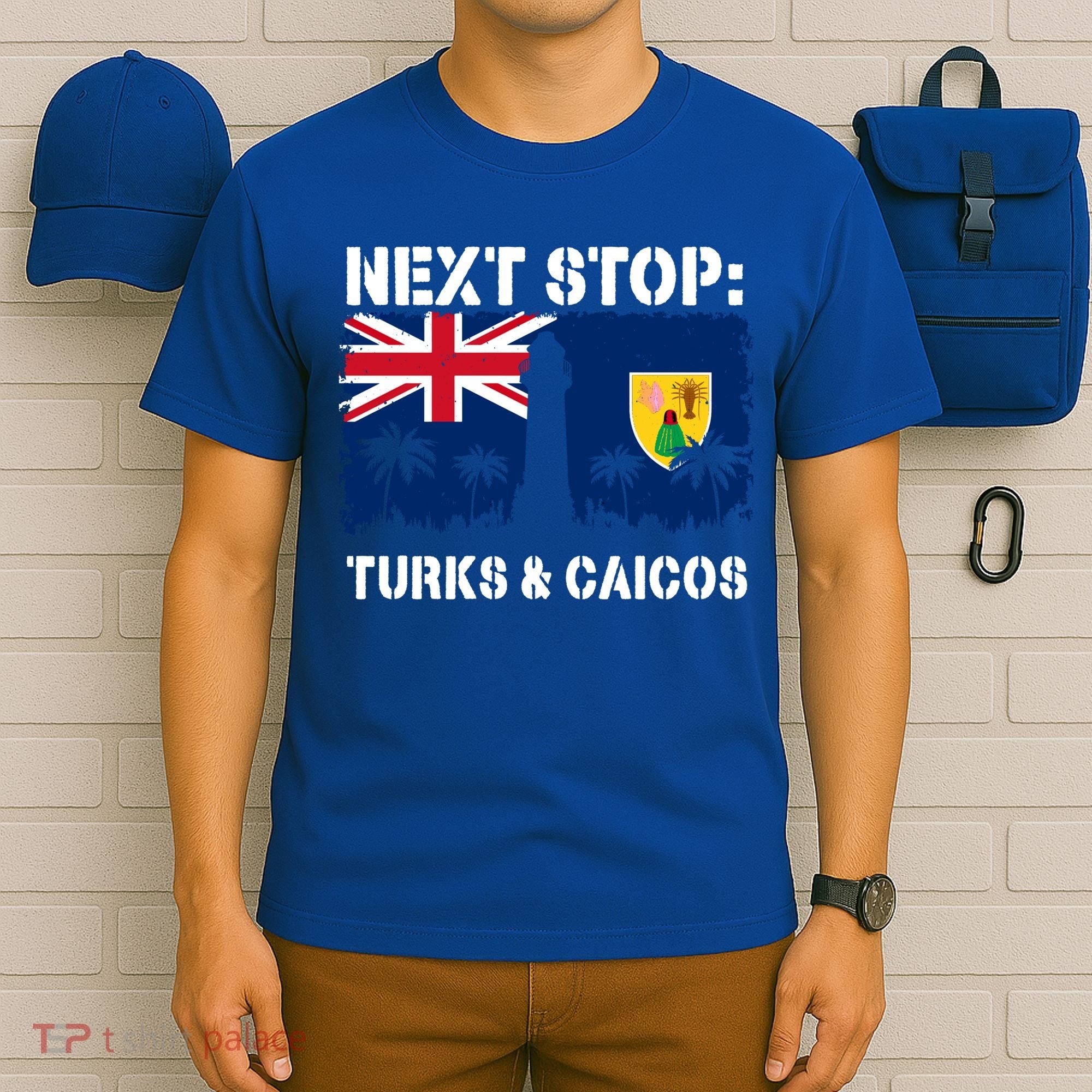 Turks And Caicos Summer Vacation Trip Next Stop Vacay Vibes Gift T-Shirt