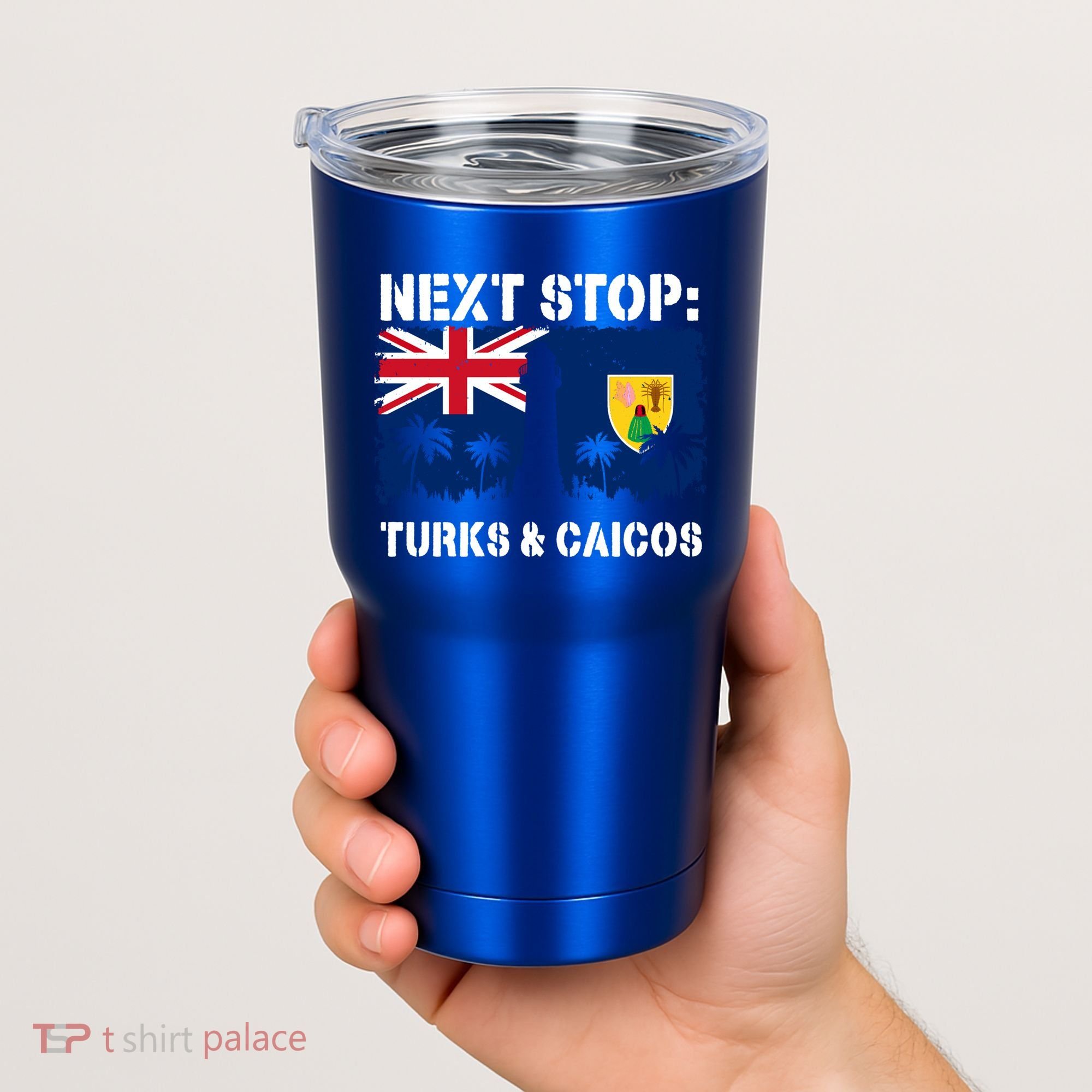 Turks And Caicos Summer Vacation Trip Next Stop Vacay Vibes Gift Tumbler