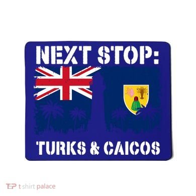 Turks And Caicos Summer Vacation Trip Next Stop Vacay Vibes Gift Mousepad