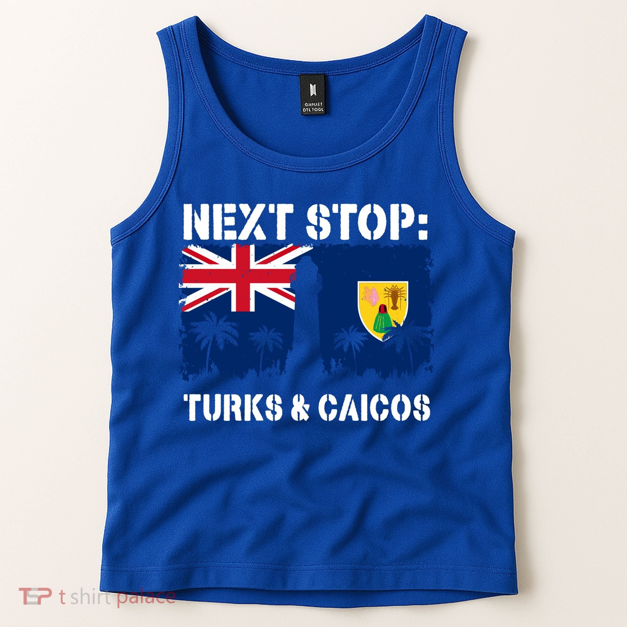 Turks And Caicos Summer Vacation Trip Next Stop Vacay Vibes Gift Tank Top