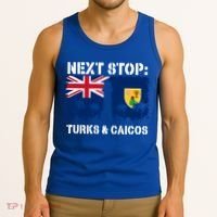 Turks And Caicos Summer Vacation Trip Next Stop Vacay Vibes Gift Tank Top thumb 3