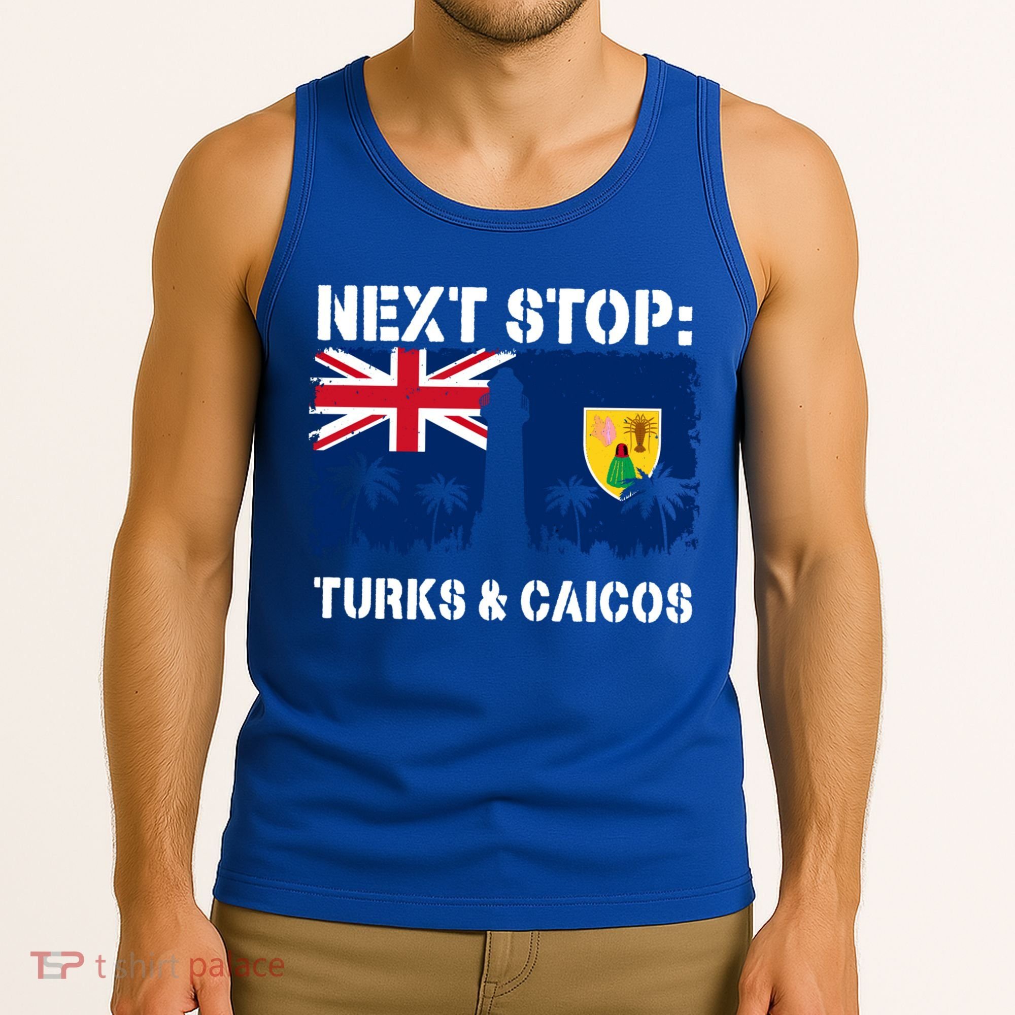 Turks And Caicos Summer Vacation Trip Next Stop Vacay Vibes Gift Tank Top