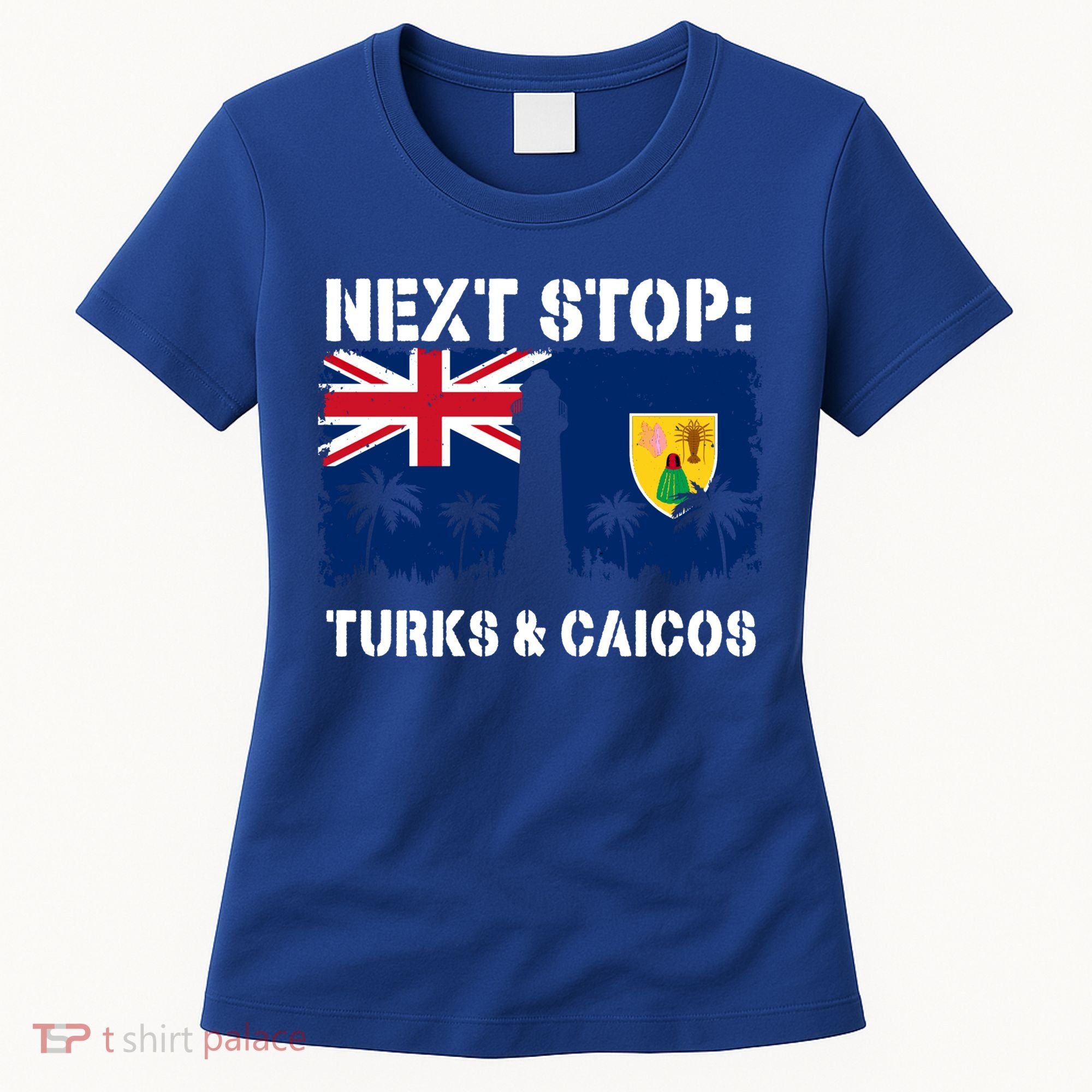Turks And Caicos Summer Vacation Trip Next Stop Vacay Vibes Gift Women's T-Shirt