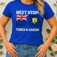 Turks And Caicos Summer Vacation Trip Next Stop Vacay Vibes Gift Women's T-Shirt thumb 2
