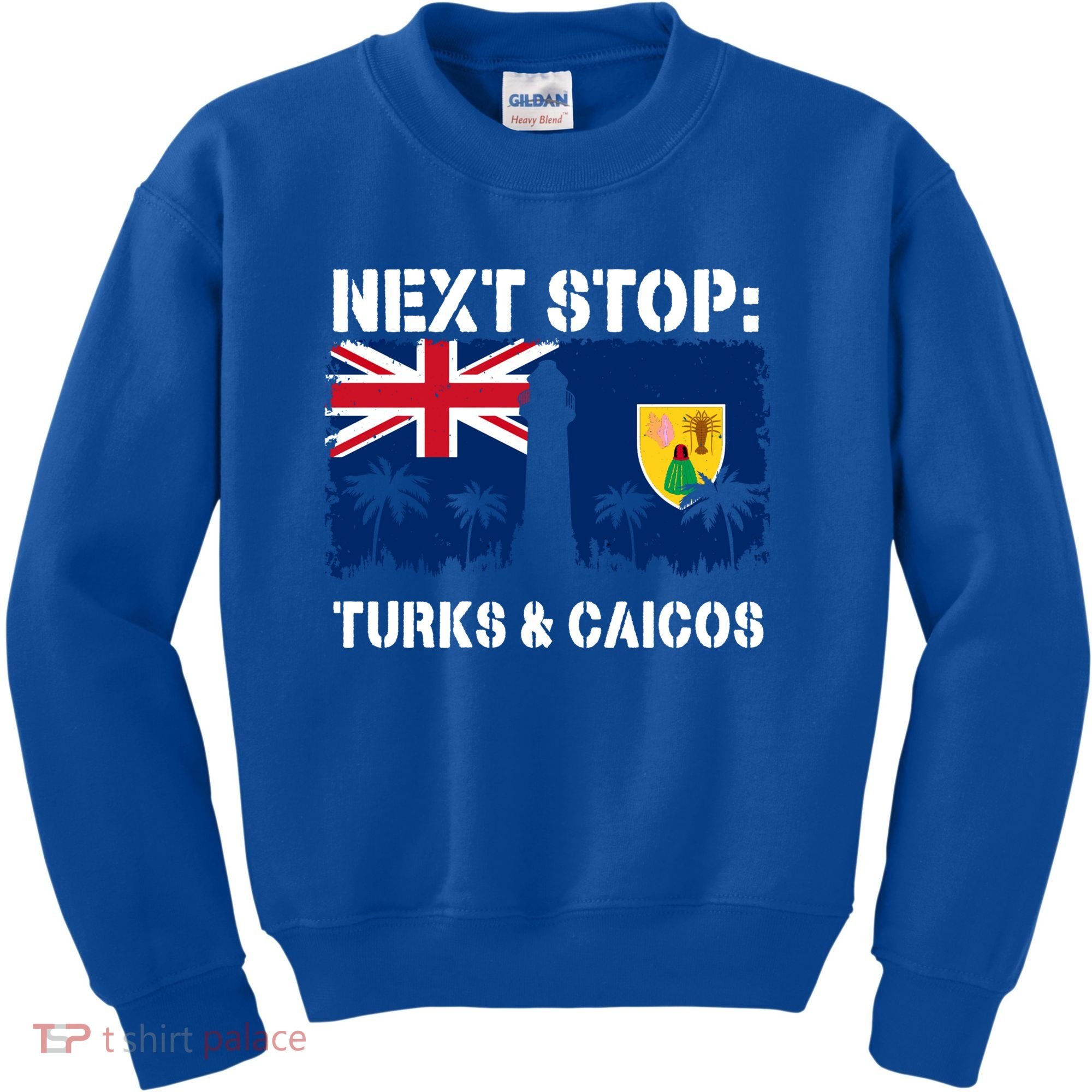 Turks And Caicos Summer Vacation Trip Next Stop Vacay Vibes Gift Kids Sweatshirt
