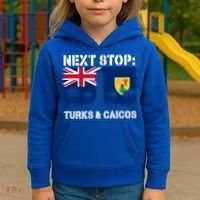 Turks And Caicos Summer Vacation Trip Next Stop Vacay Vibes Gift Kids Hoodie thumb 3