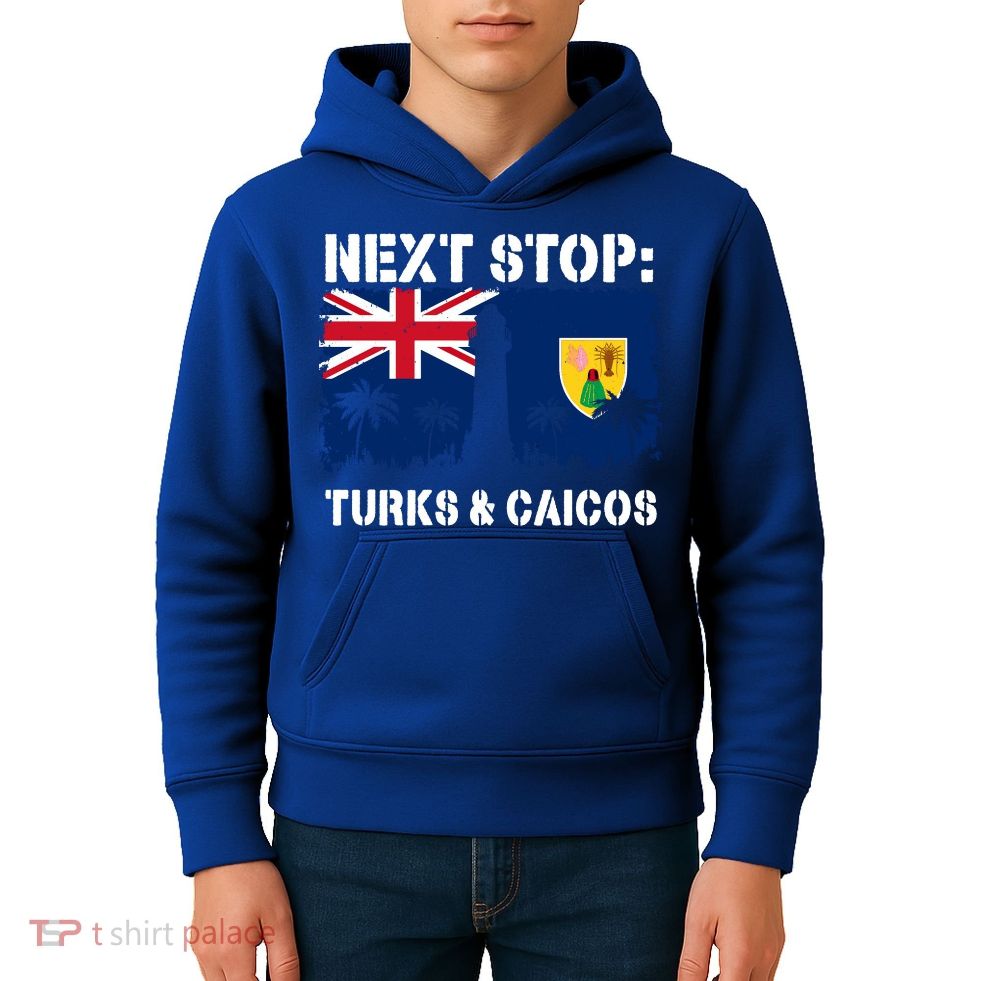 Turks And Caicos Summer Vacation Trip Next Stop Vacay Vibes Gift Kids Hoodie