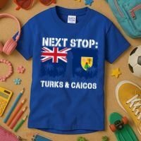 Turks And Caicos Summer Vacation Trip Next Stop Vacay Vibes Gift Kids T-Shirt thumb 3