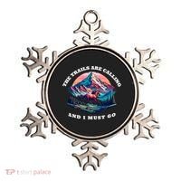 Trails Are Calling And I Must Go Wild Horse Nature Art Ornament thumb 0