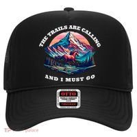 Trails Are Calling And I Must Go Wild Horse Nature Art Hat thumb 0