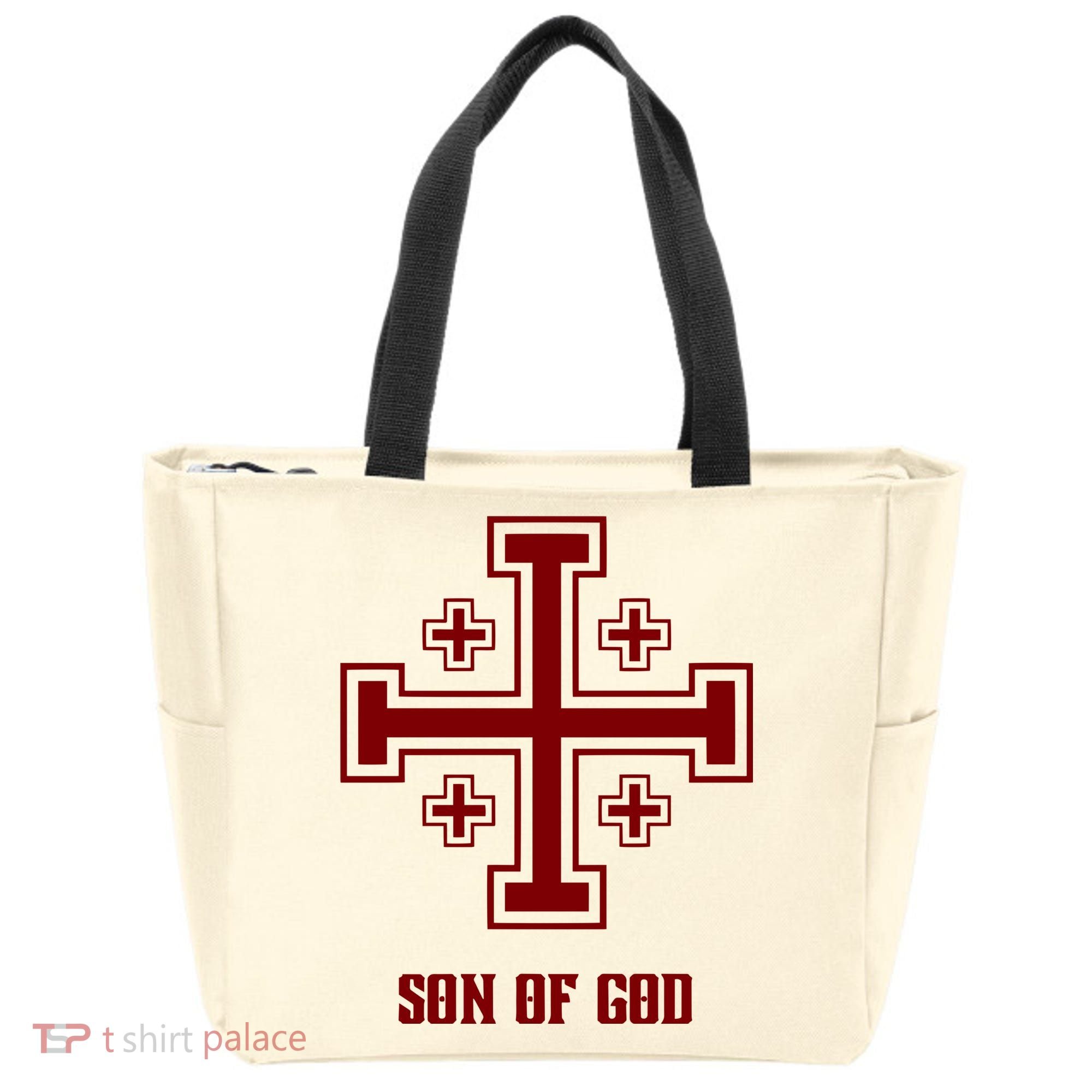 Traditional Aesthetics Crusader Gear Son Of God Tote Bag