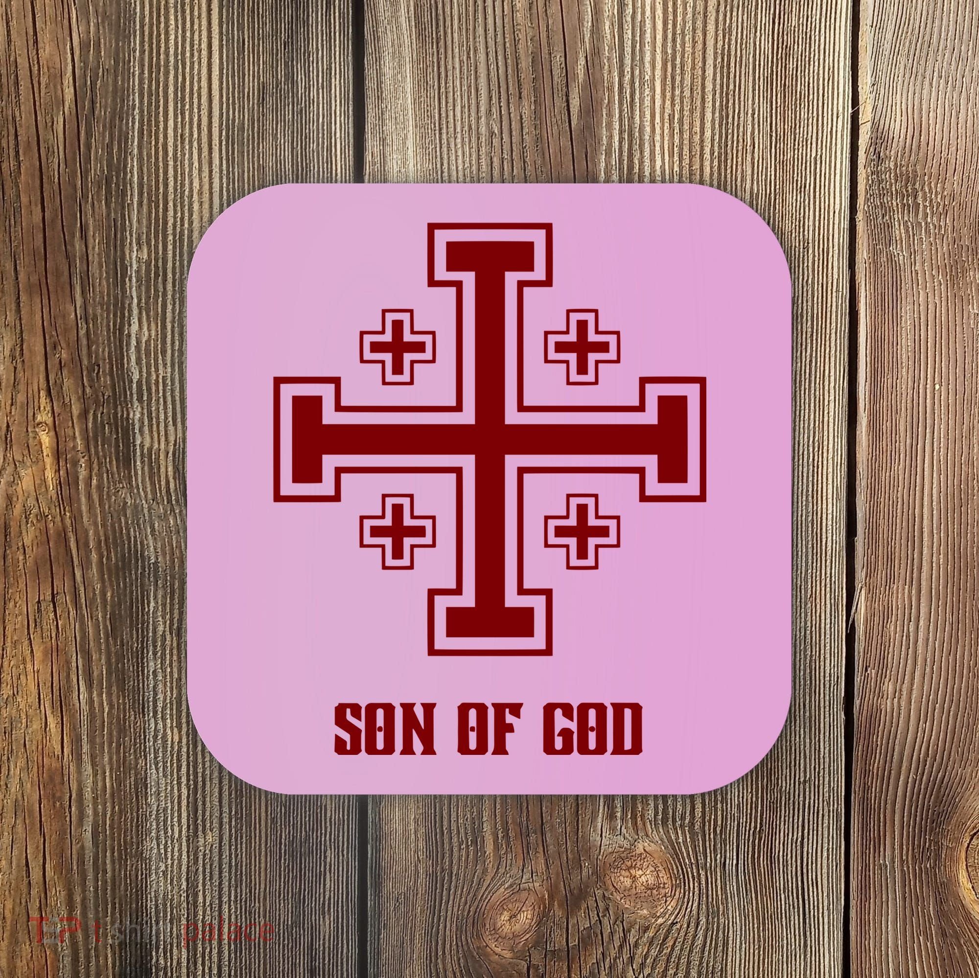 Traditional Aesthetics Crusader Gear Son Of God Coaster