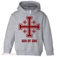 Traditional Aesthetics Crusader Gear Son Of God Toddler Hoodie thumb 0