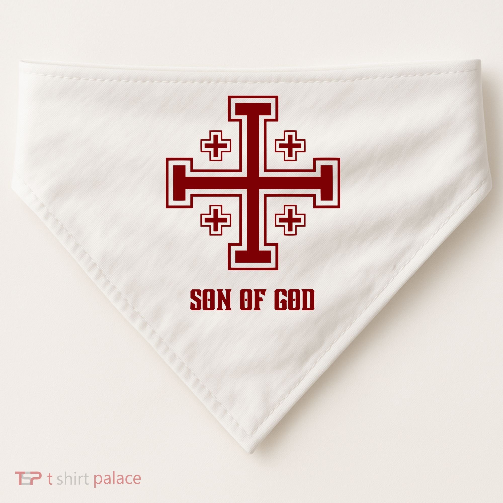 Traditional Aesthetics Crusader Gear Son Of God USA-Made Doggie Bandana