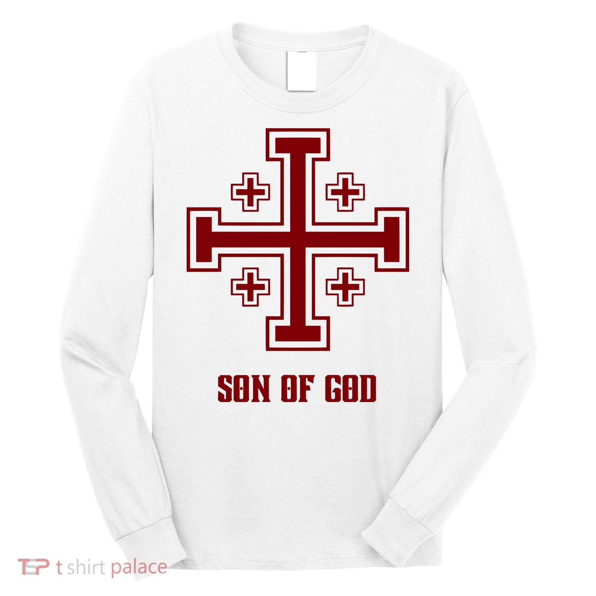 Traditional Aesthetics Crusader Gear Son Of God Long Sleeve Shirt