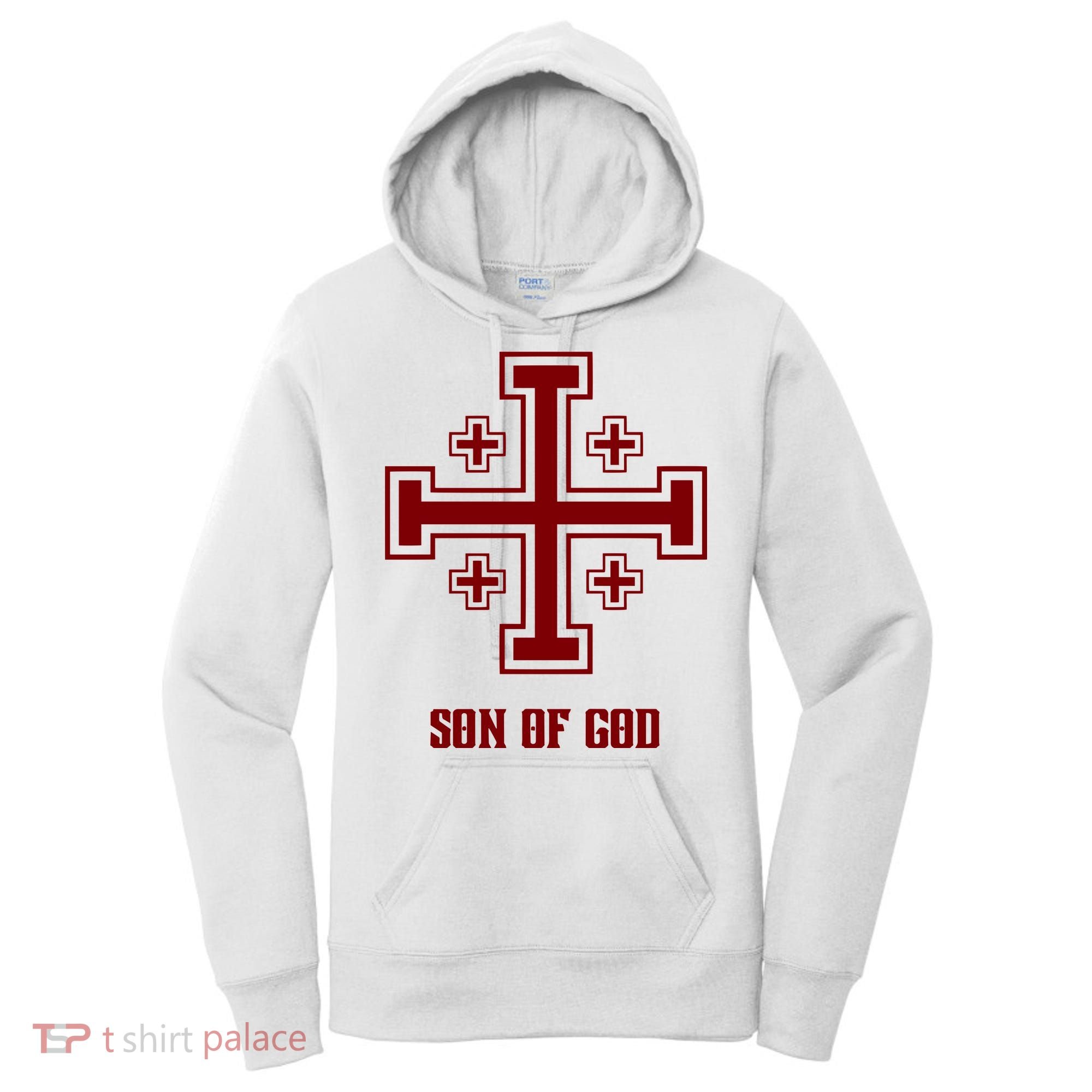 Traditional Aesthetics Crusader Gear Son Of God Women's Hoodie