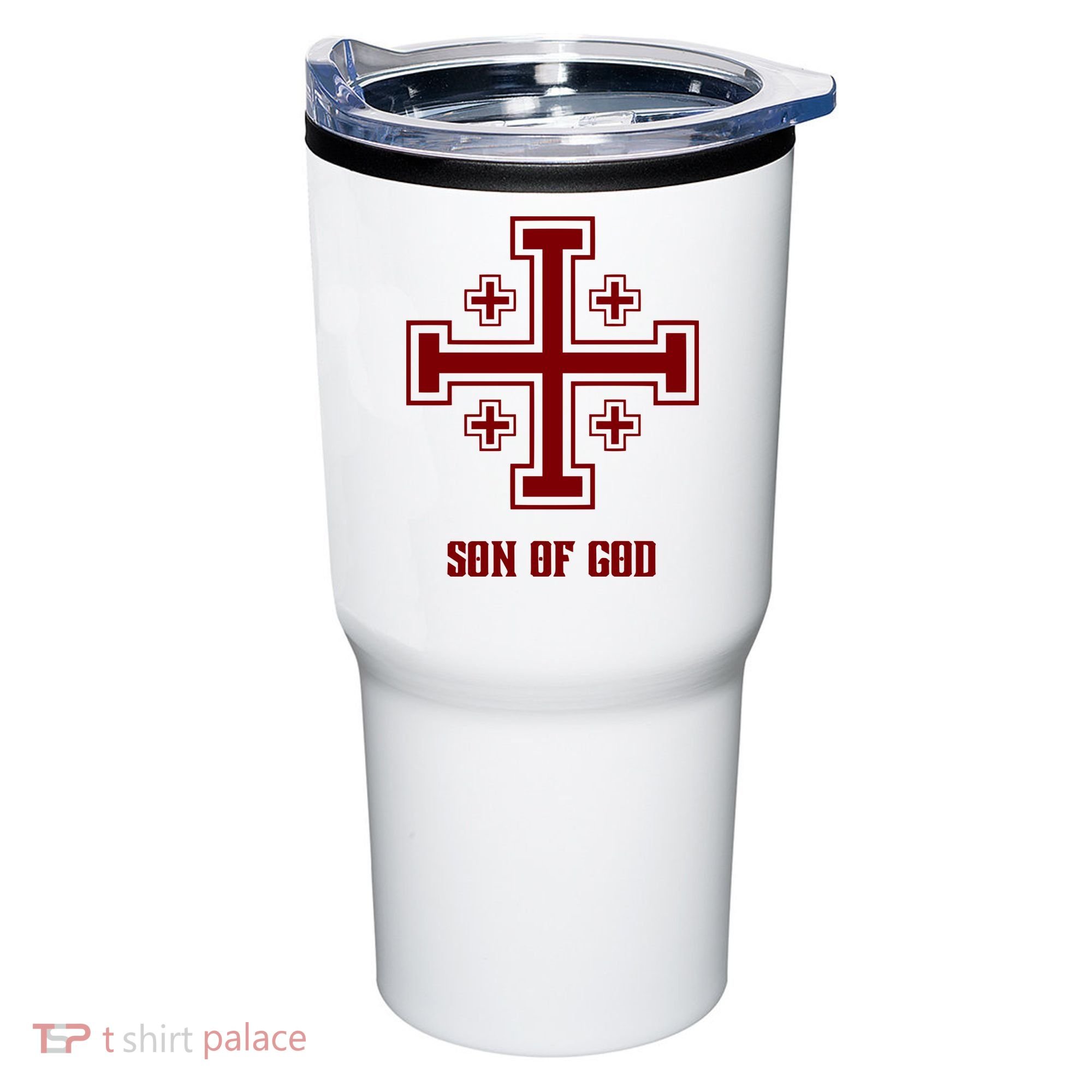Traditional Aesthetics Crusader Gear Son Of God Tumbler