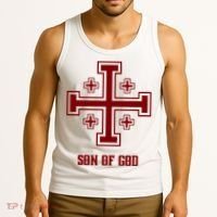 Traditional Aesthetics Crusader Gear Son Of God Tank Top thumb 3