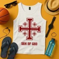 Traditional Aesthetics Crusader Gear Son Of God Tank Top thumb 4