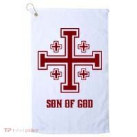 Traditional Aesthetics Crusader Gear Son Of God Golf Towel thumb 0