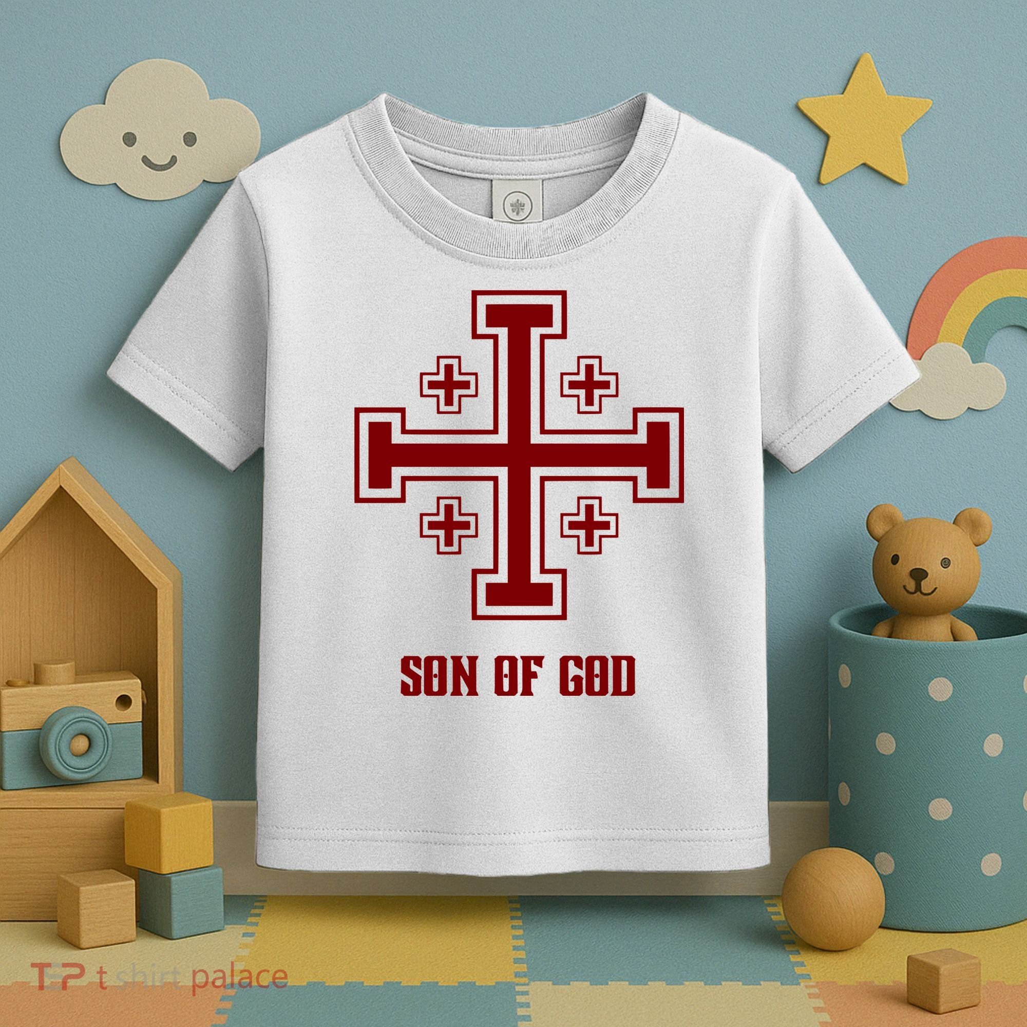 Traditional Aesthetics Crusader Gear Son Of God Toddler T-Shirt